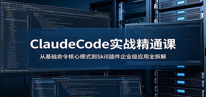 ClaudeCode实战精通课：从基础命令核心模式到Skill插件企业级应用全拆解-优优云网创