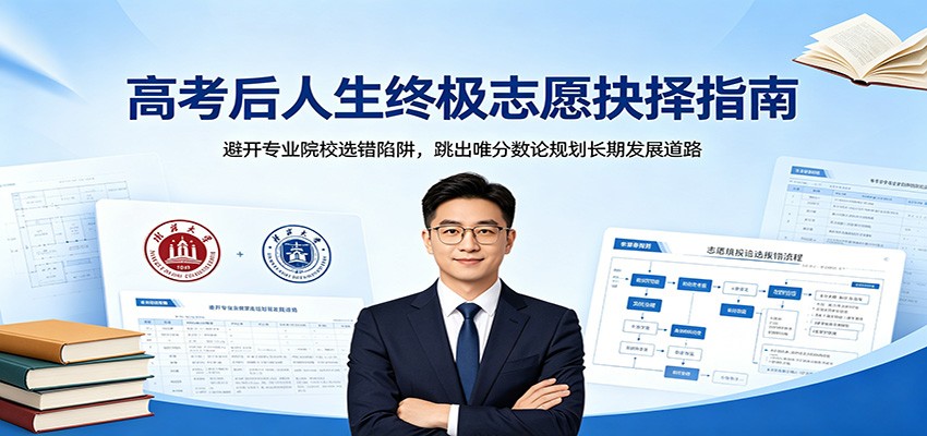 高考后人生终极志愿抉择指南：避开专业院校选错陷阱，跳出唯分数论规划长期发展道路-优优云网创
