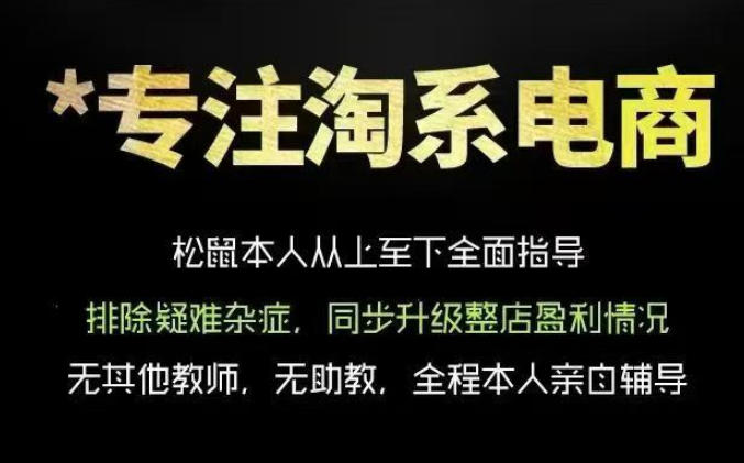 松鼠会电商VIP课程,从基础布局到高阶优化,助你掌握淘宝运营逻辑,提升店铺流量与转化-优优云网创