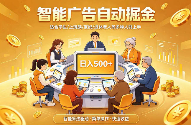 2026年最好做的项目：自动掘金项目，小白轻易上手，单日轻松收入500+【揭秘】-优优云网创