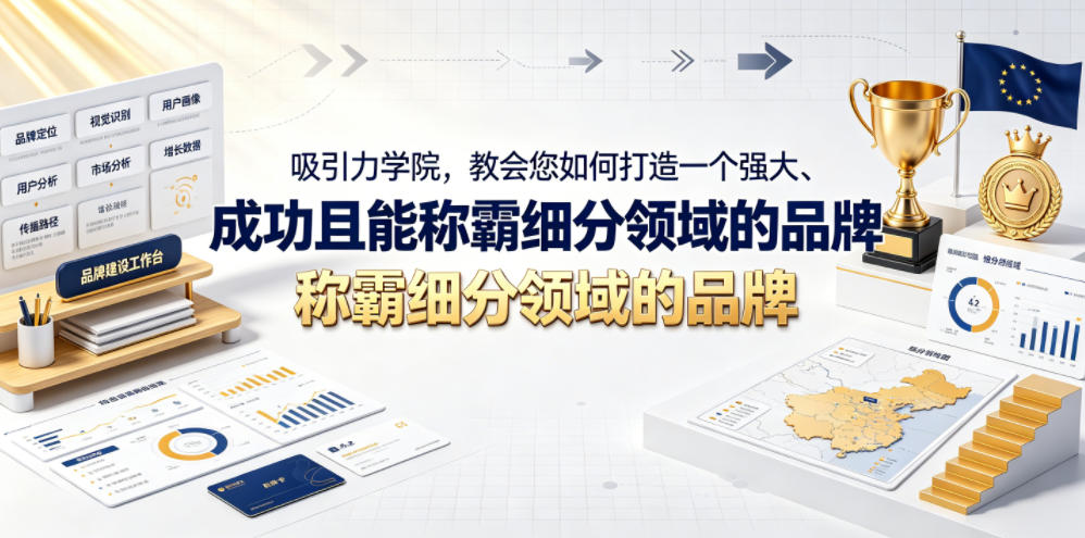 吸引力学院,教会您如何打造一个强大、成功且能称霸细分领域的品牌!【原创双语字幕】-优优云网创