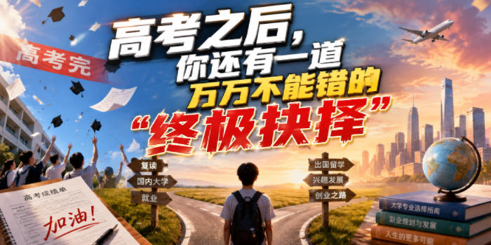 付费文章:高考之后,你还有一道万万不能错的“终极抉择”-优优云网创