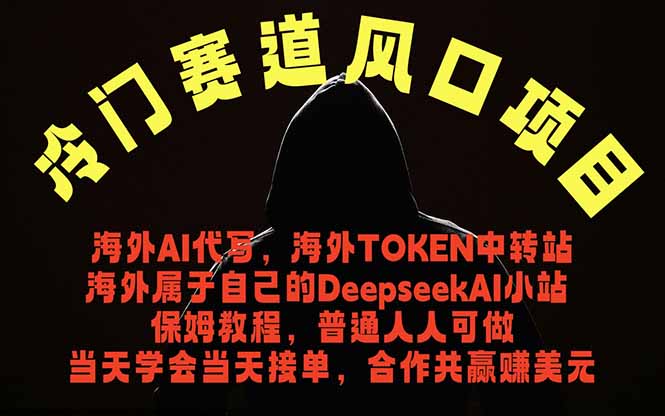 冷门赛道风口项目 海外AI代写！0成本运作完全免费！当天注册当天接单，接单接到手抽筋，无脑…-优优云网创