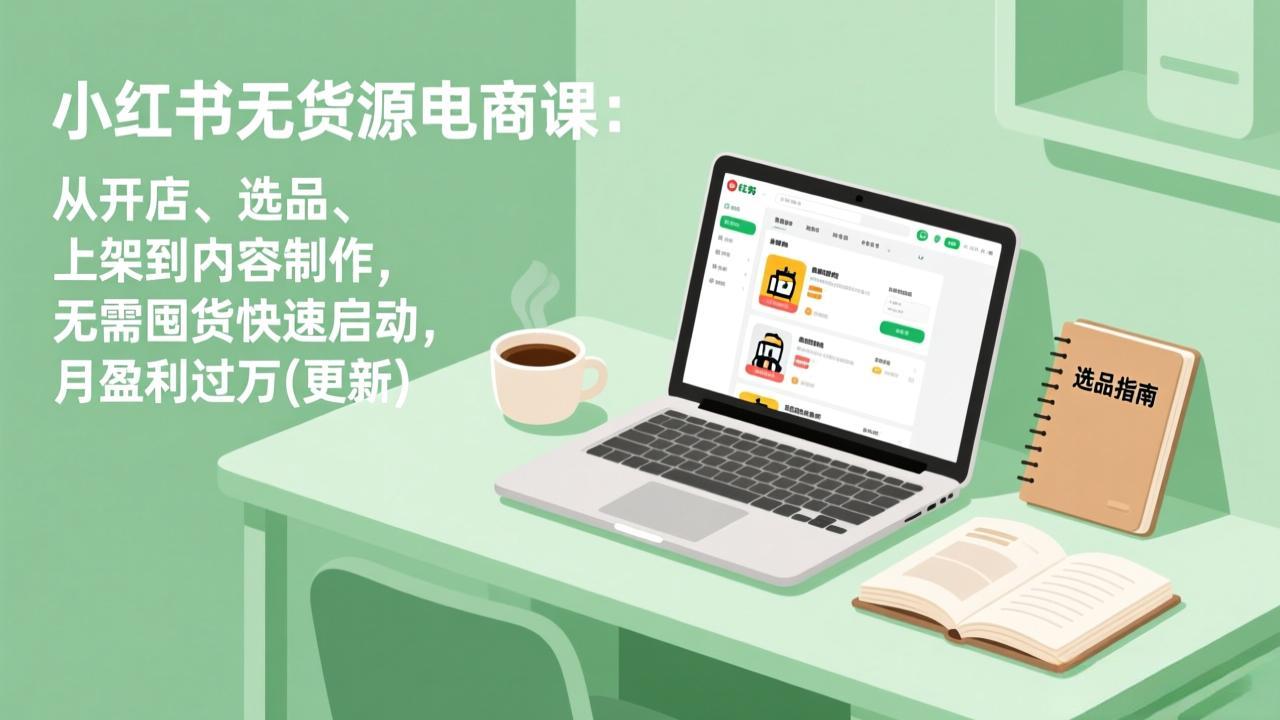 小红书无货源电商课(6月22更新-优优云网创